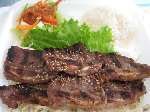 Kalbi / Rice / Salad