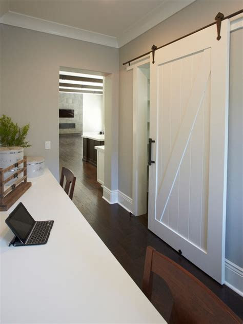 white barn door home design ideas pictures remodel  decor