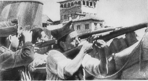 Combates en Zocodover en verano de 1936
