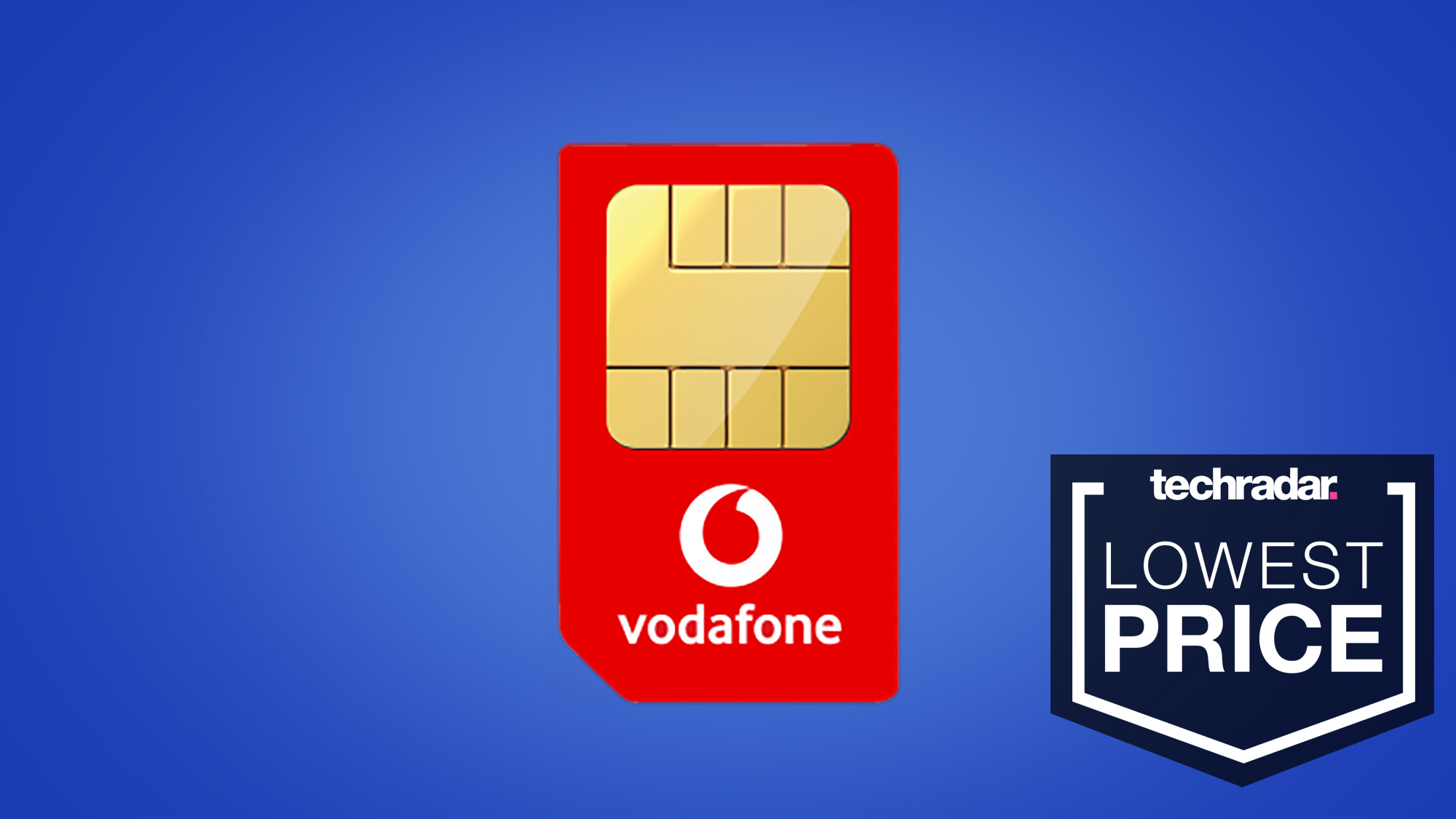 Get the cheapest 100GB SIM-only deal around for just £8.50 with Vodafone