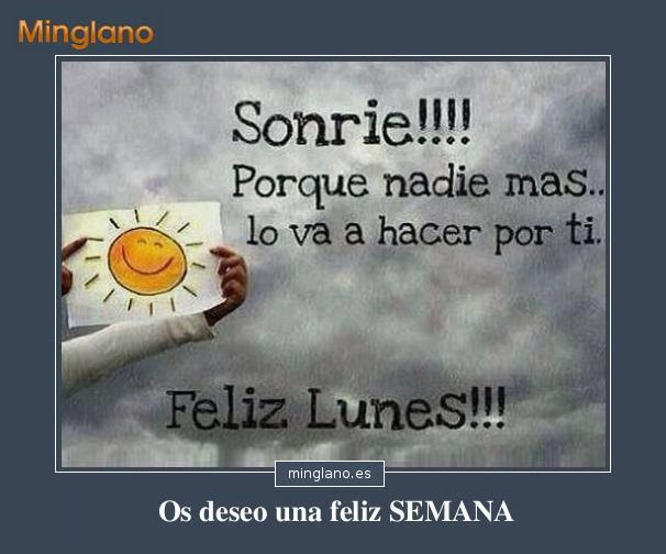 FRASES de FELIZ LUNES con IMÁGENES
