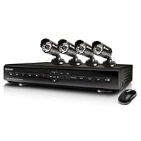 Swann SWDVK-825504 8-Channel Digital Video Recorder with Smartphone Viewing and 4 x Pro 550, 600tvl Cameras