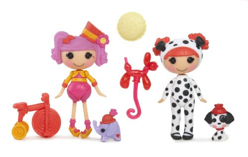 Mini Lalaloopsy Fun House Peanut and Ember, Pack of 2
