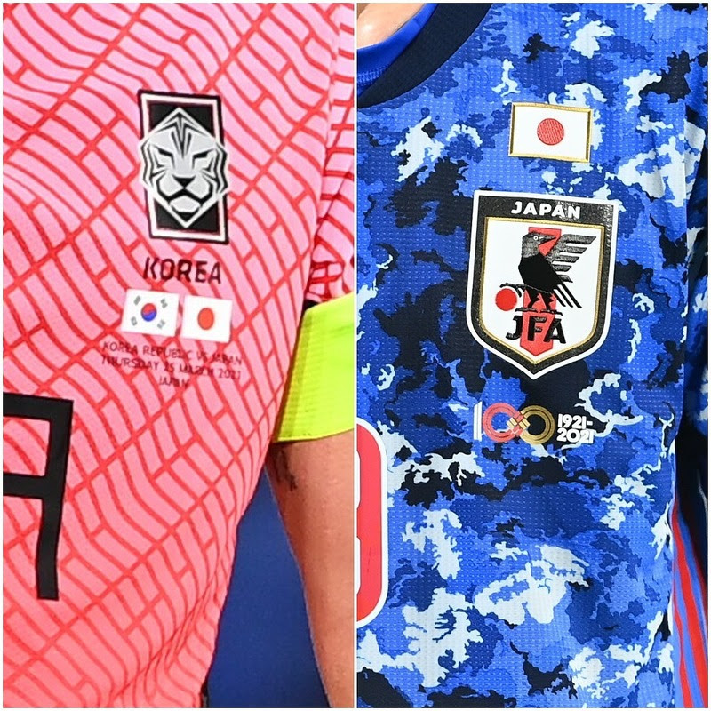 日本国旗なんてふざけるな 韓国代表ユニの胸元に刻まれた 世界基準 がまさかの大炎上 自尊心はどこへ サッカーダイジェストweb