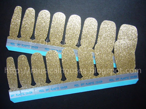 incoco nail strips 24 karat