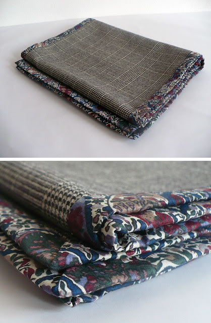 A christmas pressie scarf for a man - style 2