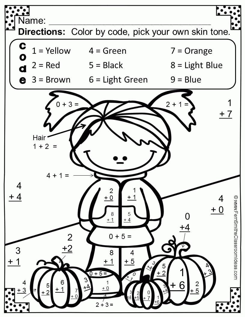 fall color by number free - Clip Art Library