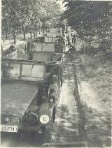 56k foto de 1943-44 de Krupp Protze Kfz.  70, Pára-quedistas blindados Regt, Sicília, Itália