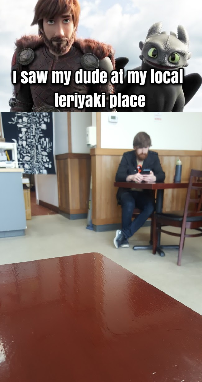 I Wanted To Tell Him So Bad But Didn T Want To Offend I Was On A Lunch Break Meme By Barrioss57 Memedroid