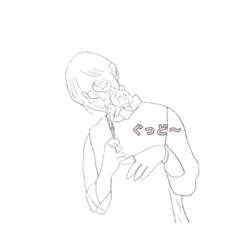 線画 お洒落 女の子 Lineスタンプ Princess