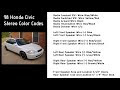 1994 Honda Civic Wiring Diagram
