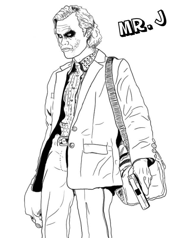 Free Joker Coloring Pages Download Free Joker Coloring Pages Png Images Free Cliparts On Clipart Library