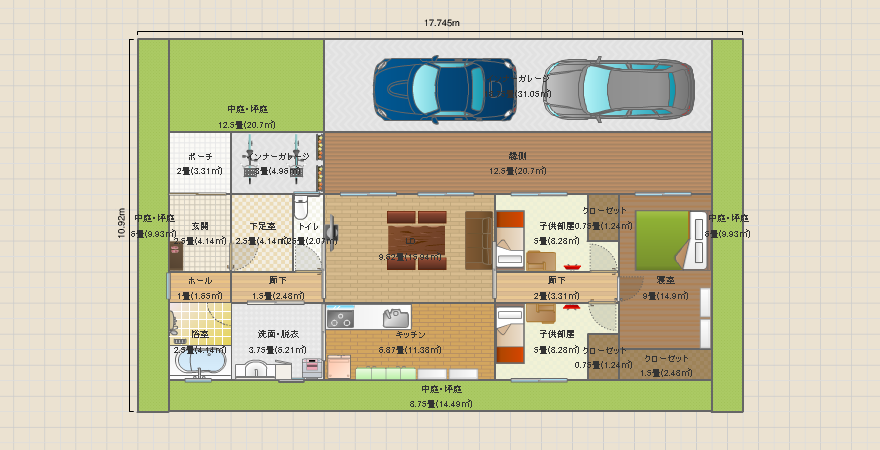 木の家 シミュレーター