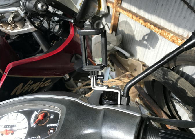 へたれ さん太日記 またまた自作のスマホホルダー アドレス用