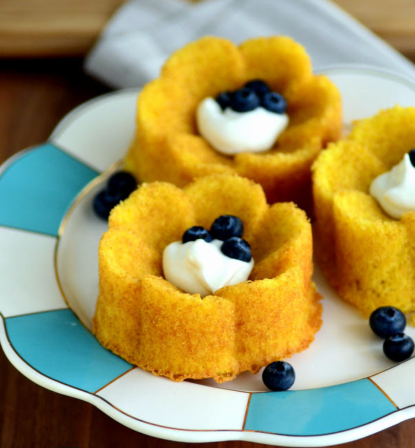 Orange Ginger Mini Bundt Cakes