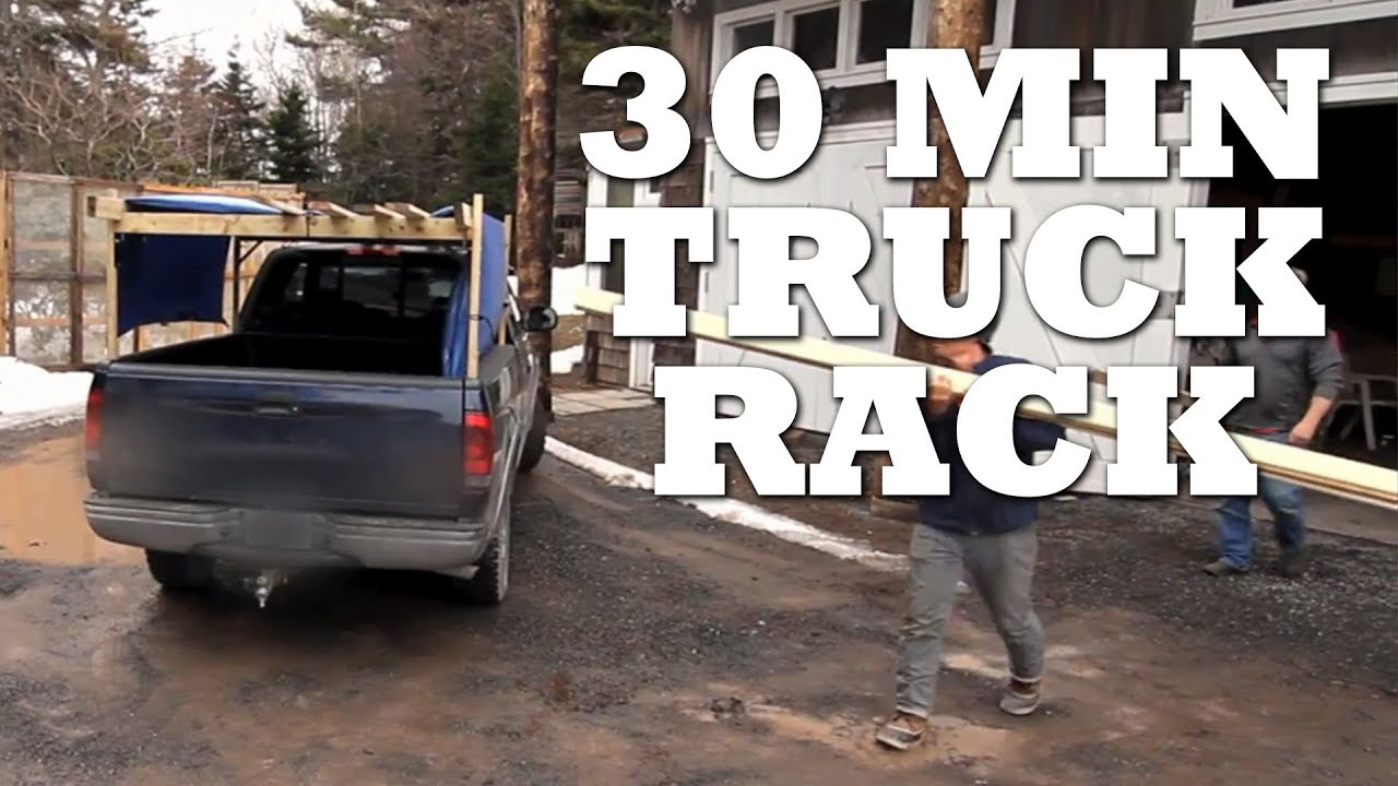 How to Make a TRUCK RACK in 30 Minutes or less - YouTube