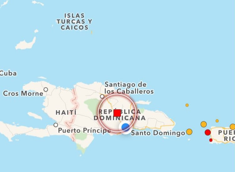 Sismo 4.2 se registra en Maimón