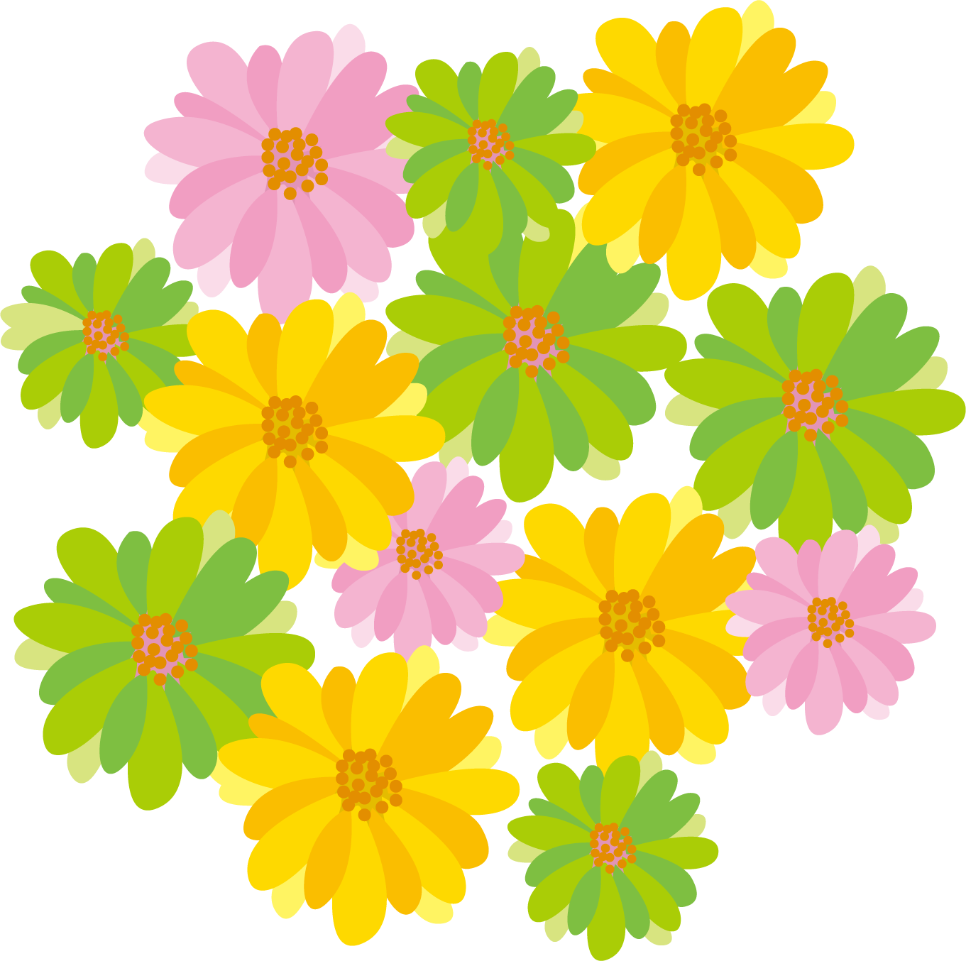 花イラスト 花イラスト無料 カレンダー イラスト かわいい イラスト