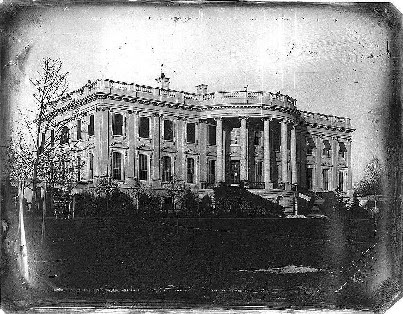 Architecture Design Home on Earliest Photo Of The White House  1846