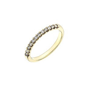 18ct yellow gold 0 25ct diamond wedding ring Ernest Jones 18ct yellow gold 0 25ct diamond wedding ring Ernest Jones