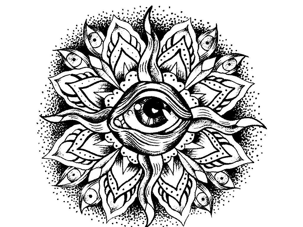 Download Free Mandala Coloring Pages For Adults - Coloring Home