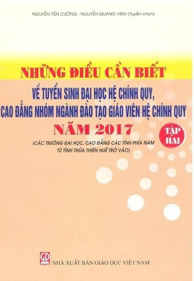 Cuốn Những điều cần biết in thông tin không chính xác khiến nhiều thí sinh lúng túng