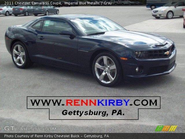 Chevrolet Camaro 2011 Blue. Imperial Blue Metallic 2011