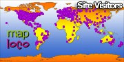 Locations of Site Visitors