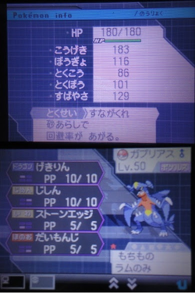 ガブリアス 技構成