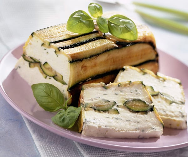 Terrine de courgettes au chèvre frais | Recette du chef ...