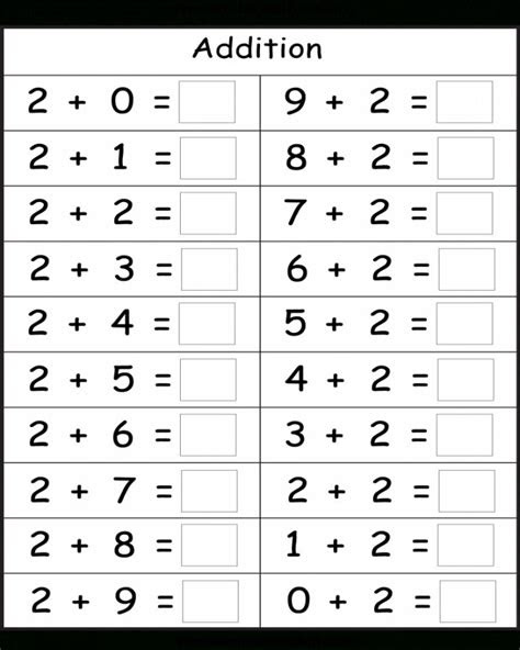  basic addition facts 8 worksheets free printable math worksheets