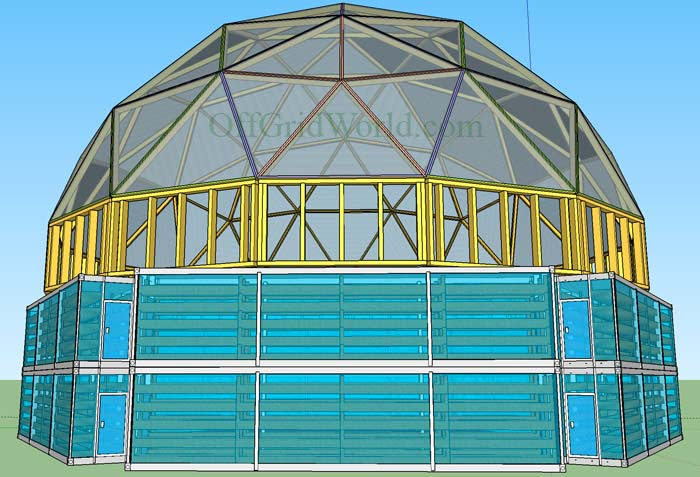 Portable Solar Powered Aquaponics Greenhouse Can Grow Food ...