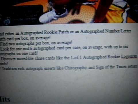 KEvin Durant RC auto. 7:54. 30 Totals Hits, All hits, jersey, auto, 