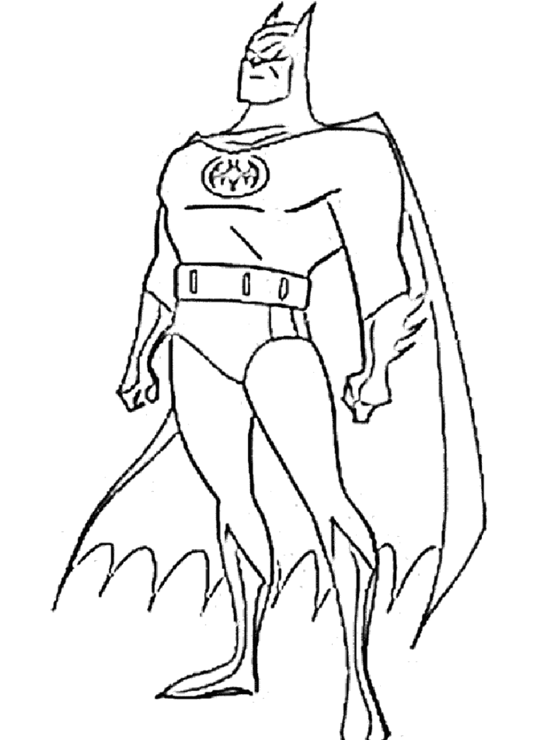Free Printable Batman Coloring Pages For Kids