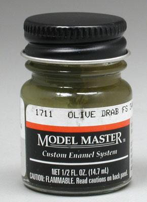 model master olive drab 34087 1/2 oz hobby and model