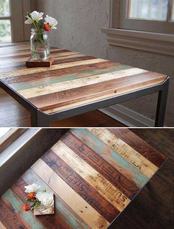 25 Unique DIY Pallet Table Ideas | 99 Pallets