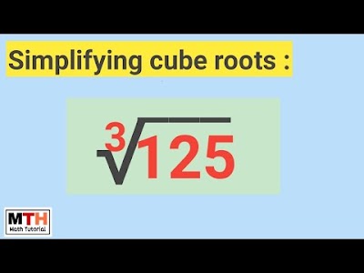 Cube root of 125 explained || Math Tutorial