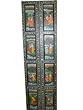 Tribal Wall Panel Radhakrishna Both Side Hand Painted Bifold Closet Door 79