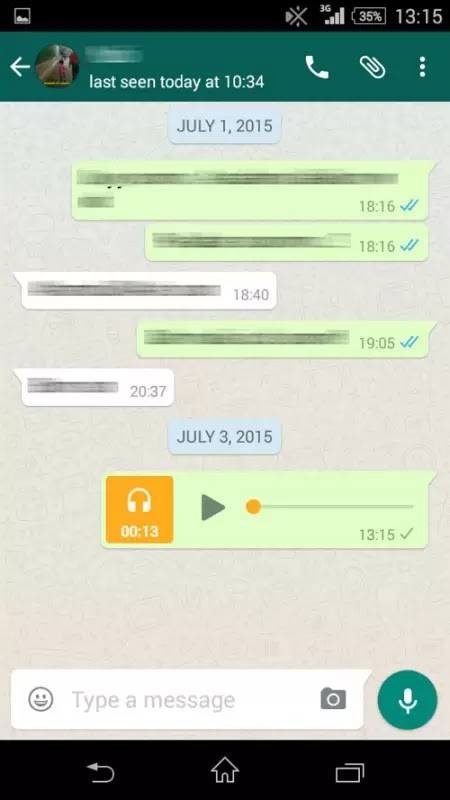 Hasil gambar untuk mengirim audio lewat wa