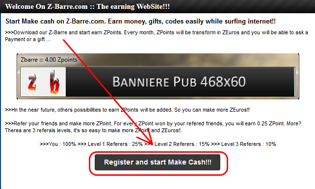z barre 1 Kiếm tiền từ cashbar với z barre.com