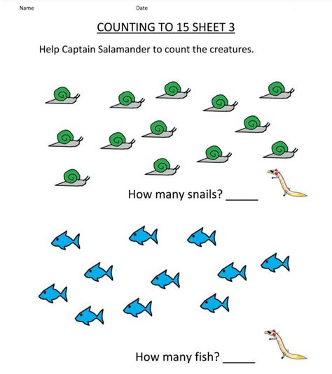  free printable kindergarten math worksheets