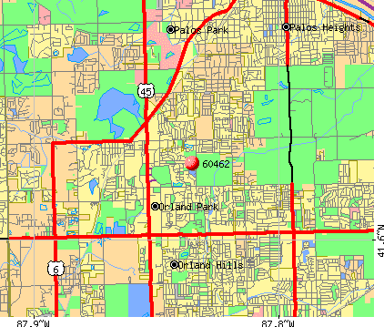 Orland Park Zip Code Map 60462 Zip Code (Orland Park, Illinois) Profile   homes, apartments 