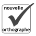 l'orthographe révisée : recto-verso