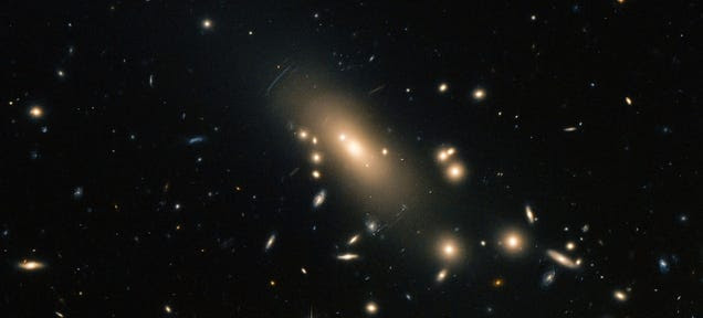 Hubble's Latest Images Reveals a Rich Seam of Galaxies