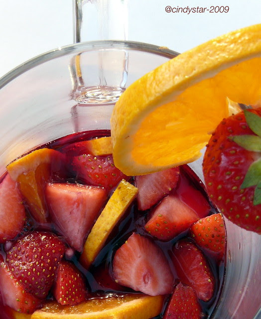 sangria alle fragole