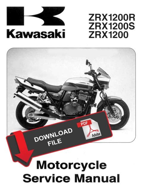 eBook Kawasaki Zrx1200s 2005 Repair Service Manual