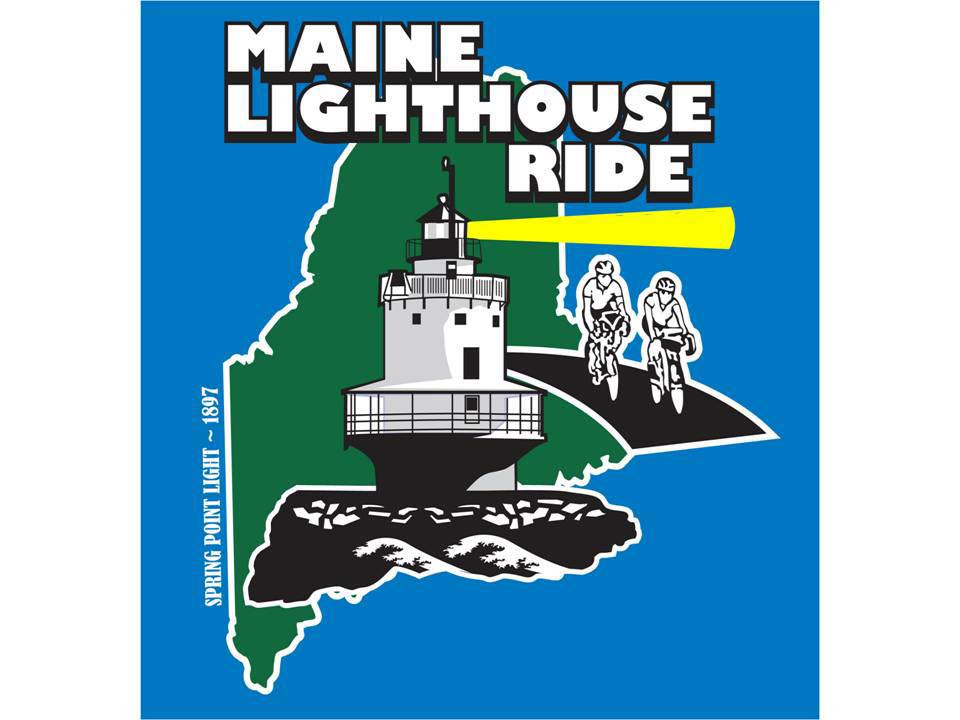 Maine Lighthouse Ride logo