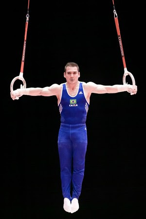 Arthur Zanetti equipe masculina mundial de ginástica glasgow (Foto: RICARDO BUFOLIN/CBG)