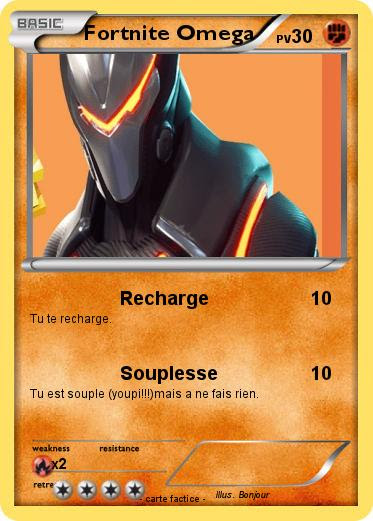 Pokémon Fortnite Omega 1 1 - Recharge - Ma carte Pokémon