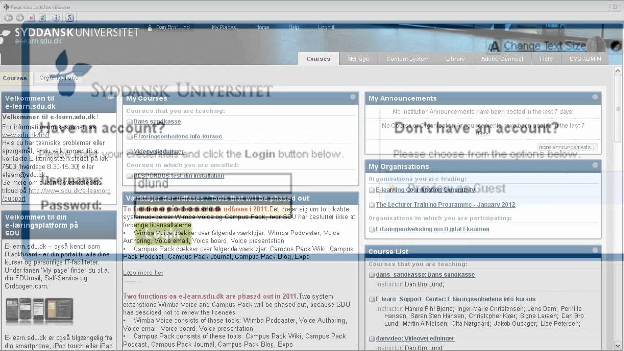 Respondus Lockdown Browser for Students - YouTube